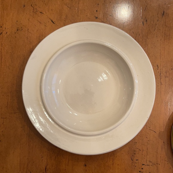 Anthropologie Dining Anthropologie Blue And Yellow Lion Butter Dish